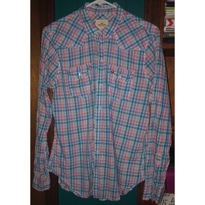 Pastel Plaid Buttdown